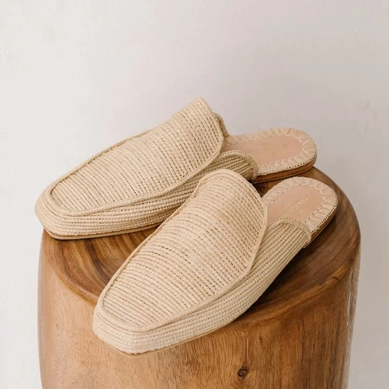 Bulibasha men's handwoven mules