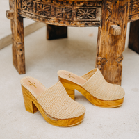 Ourida Women's Heels Natural Beige