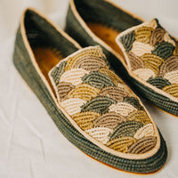 Mouna Women's Loafers Zafir Arte Luxe Green