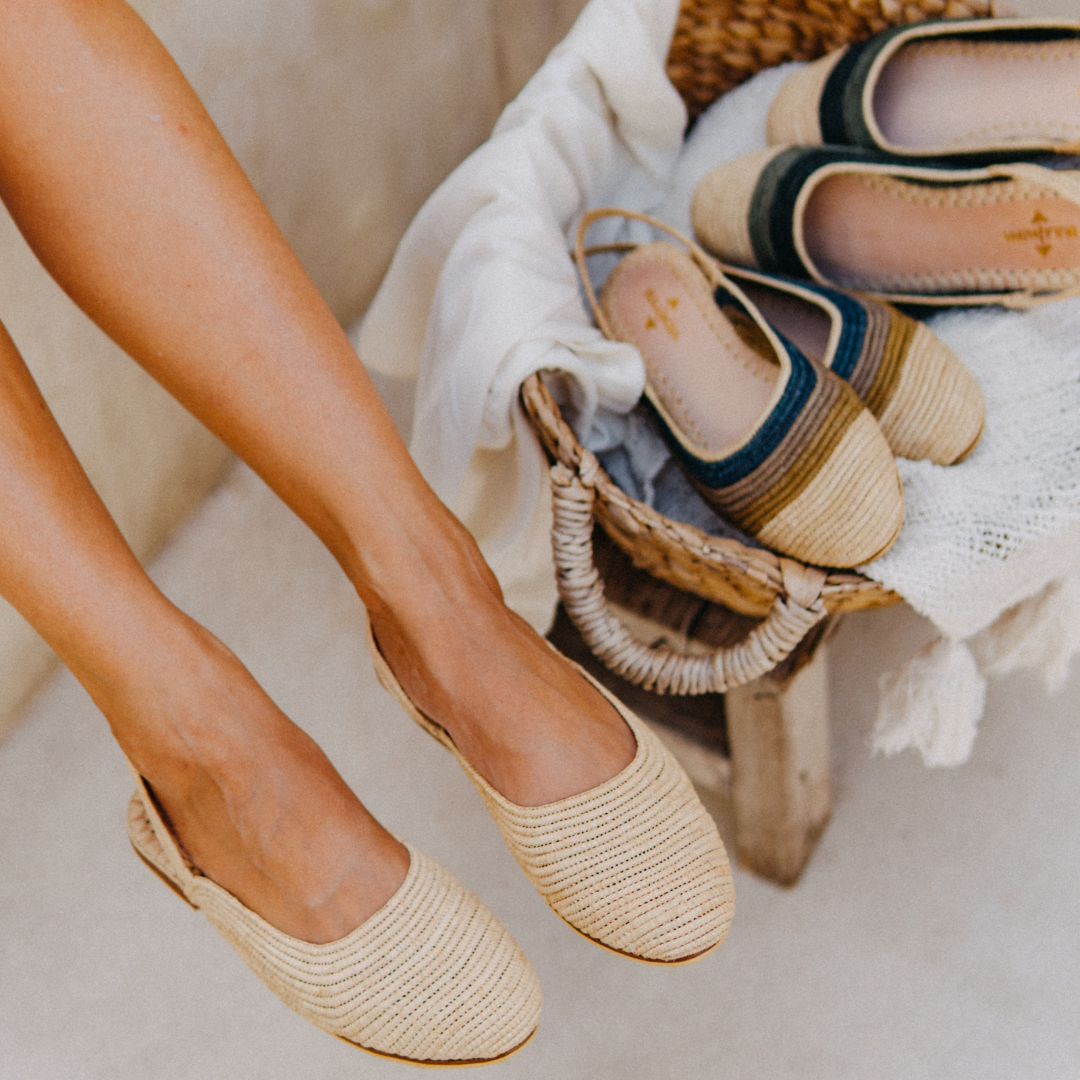 Mazir Women's Sandals Natural Beige