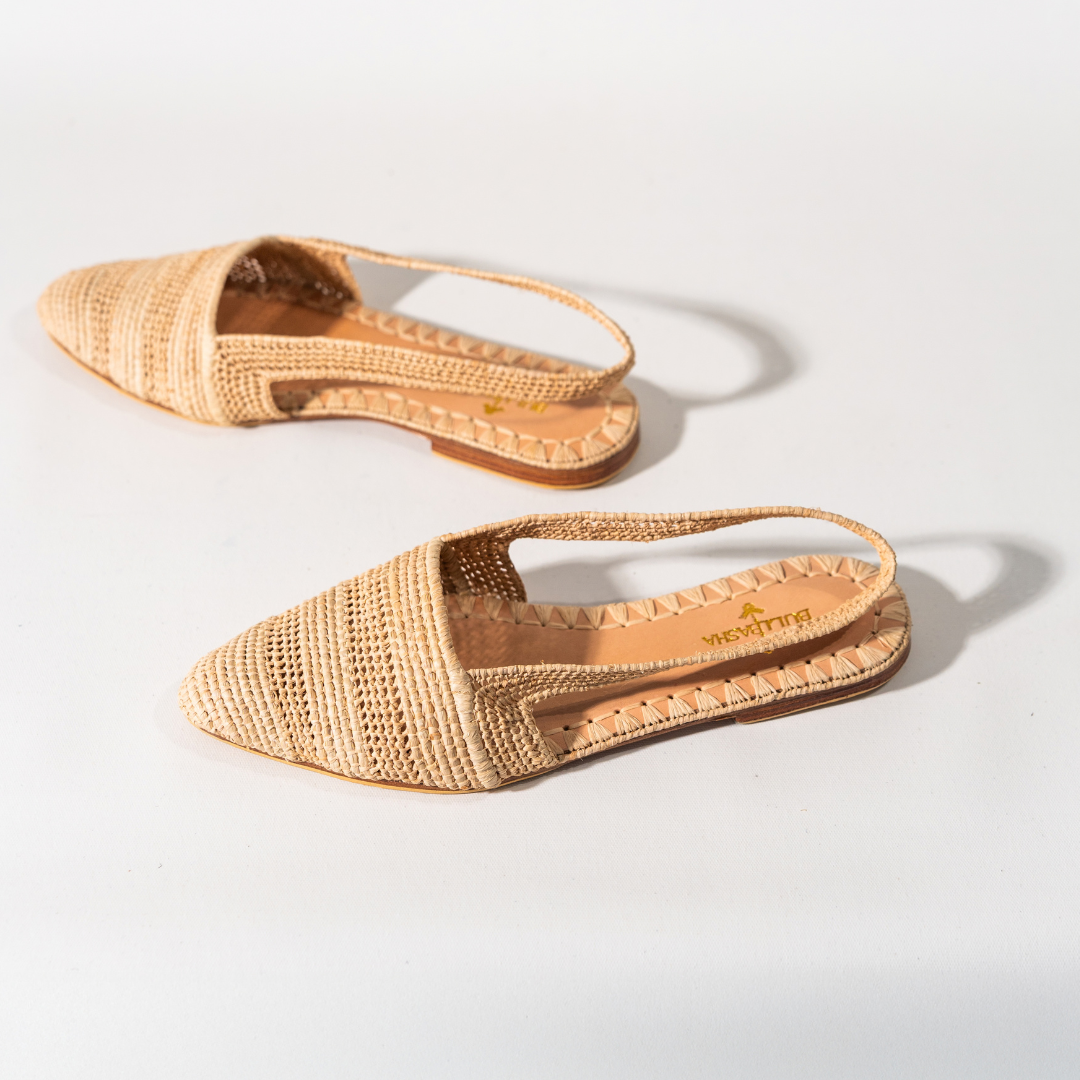 Amaynu Women's Sandals Natural Beige