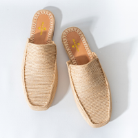 Munatas Men's Mules Natural Beige