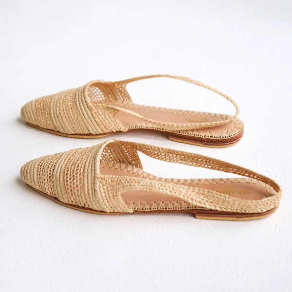 Amaynu Women's Sandals Natural Beige