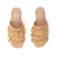 Massa, sustainable, handmade flats made from natural materials by Bulibasha