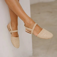 Wararni, sustainable, flats made from natural materials by Bulibasha