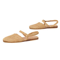 Wararni, sustainable, flats made from natural materials by Bulibasha