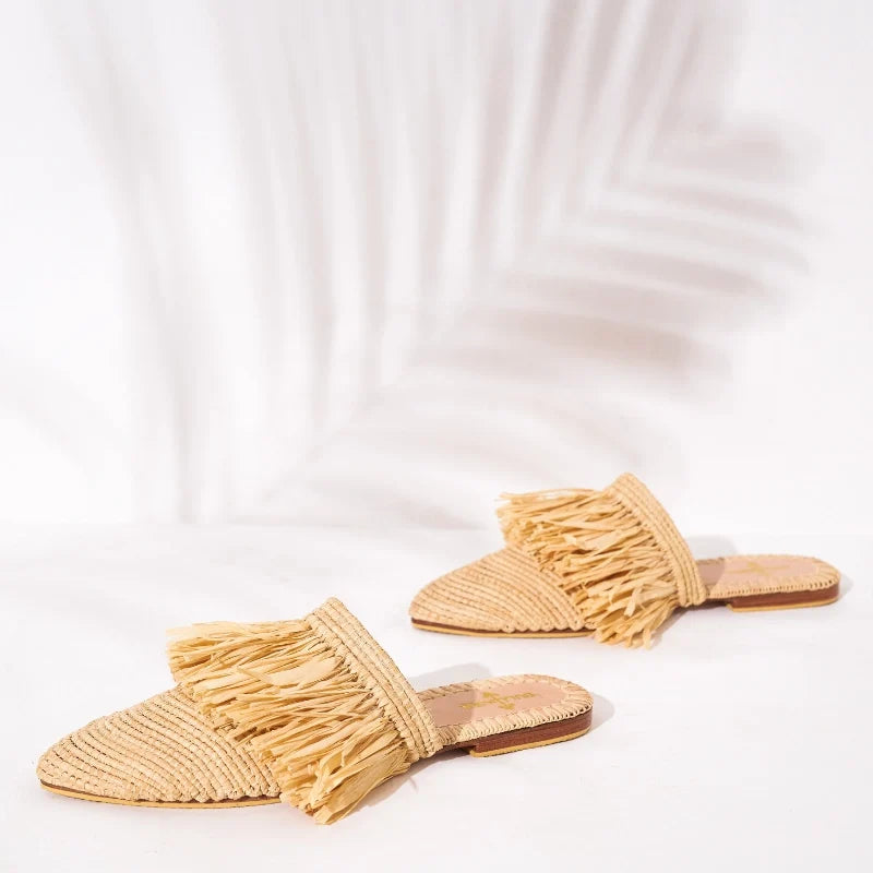 Aderfi, sustainable, handmade sandals made from natural materials by Bulibasha