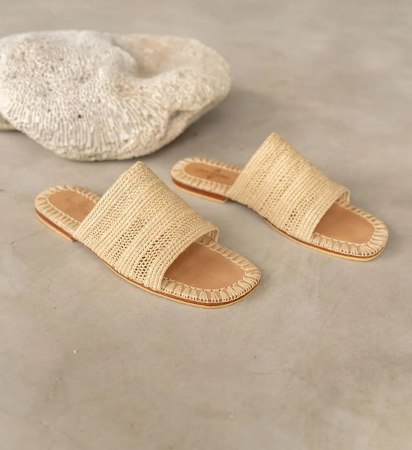 Anir Women's Slides Natural Beige