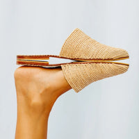 Babouche, sustainable, handmade sandals made from natural materials by Bulibasha