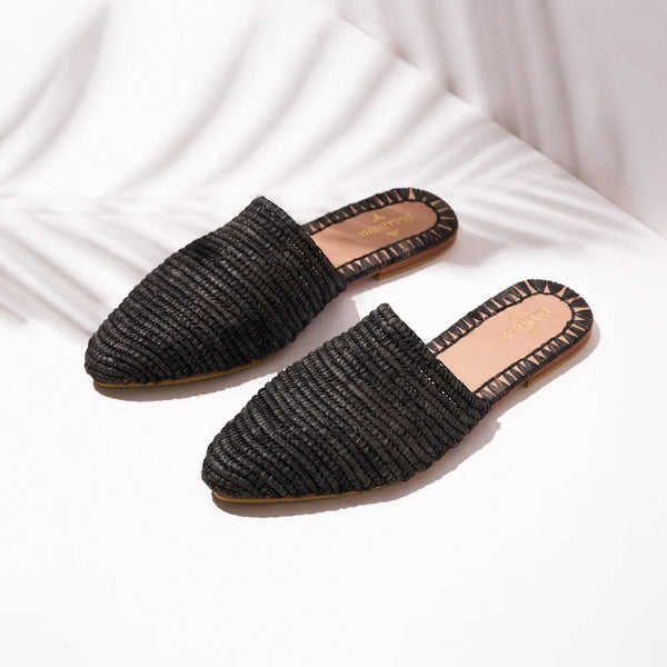 Babouche Women's Slip-Ons Black