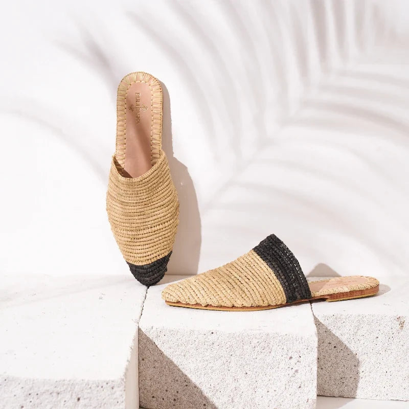 Babouche Zegiga Women's Slip-Ons Black