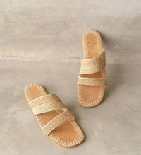 Zira Women's Slides Natural Beige