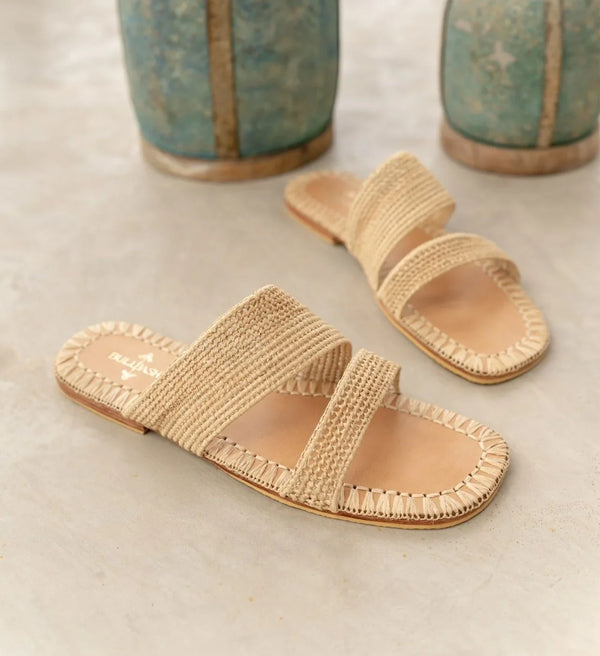Zira Women's Slides Natural Beige