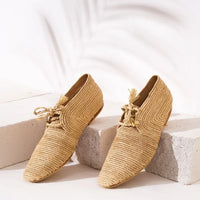 Agizul Neutral, sustainable, handmade shoes made from natural materials by Bulibasha