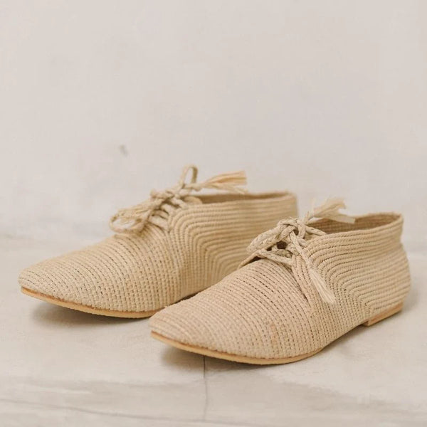 Agizul Men's Shoes Natural Beige