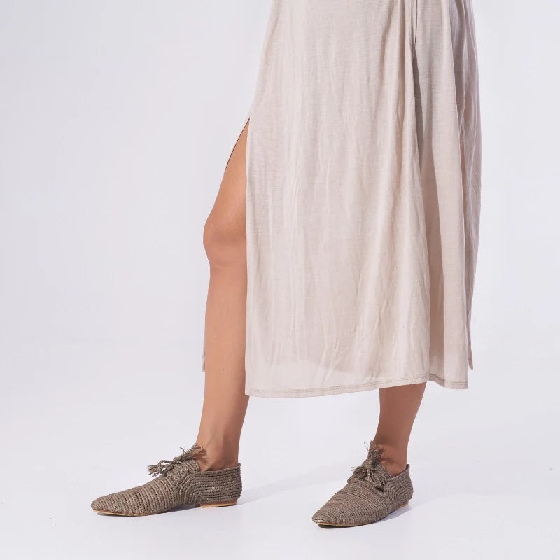 Tafrara Zegiga, sustainable, shoes made from natural materials by Bulibasha