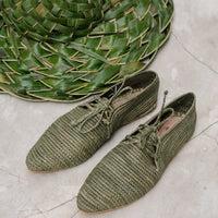 Takama Green, sustainable, shoes made from natural materials by Bulibasha