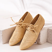 Takama Neutral, sustainable, shoes made from natural materials by Bulibasha