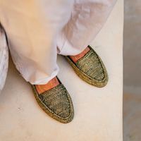 Meddur Men's Loafers Green
