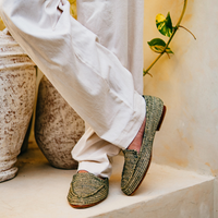 Meddur Men's Loafers Green