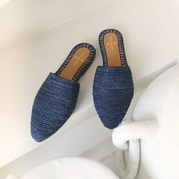Babouche Women's Slip-Ons Blue
