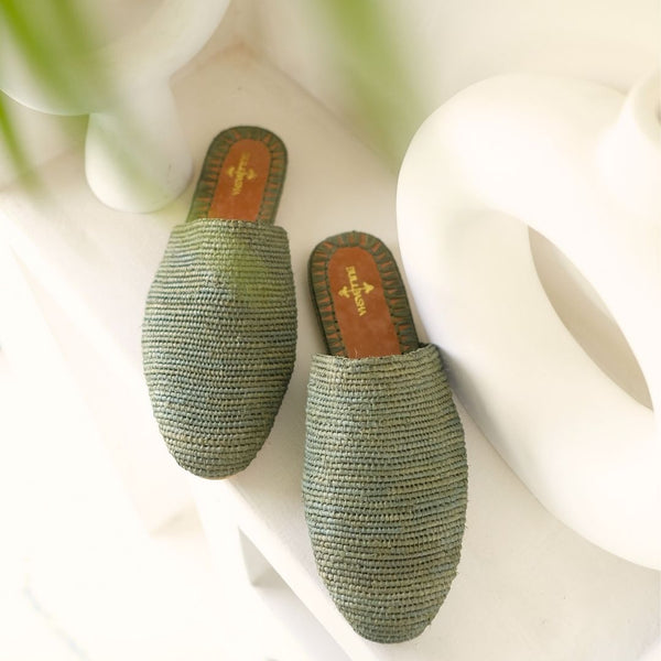 Idir Men's Slip-Ons Green