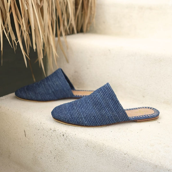Idir Men's Slip-Ons Blue