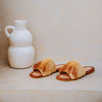 Basha Nour Women's Slides Red