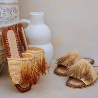 Basha Nour Women's Slides Red